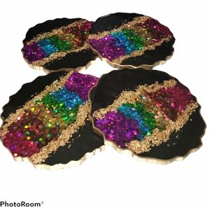 Geode Coaster Set
